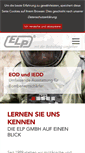 Mobile Screenshot of elp-gmbh.de